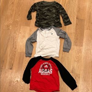 Long Sleeve 3T Set - Adidas, Old Navy, Carters